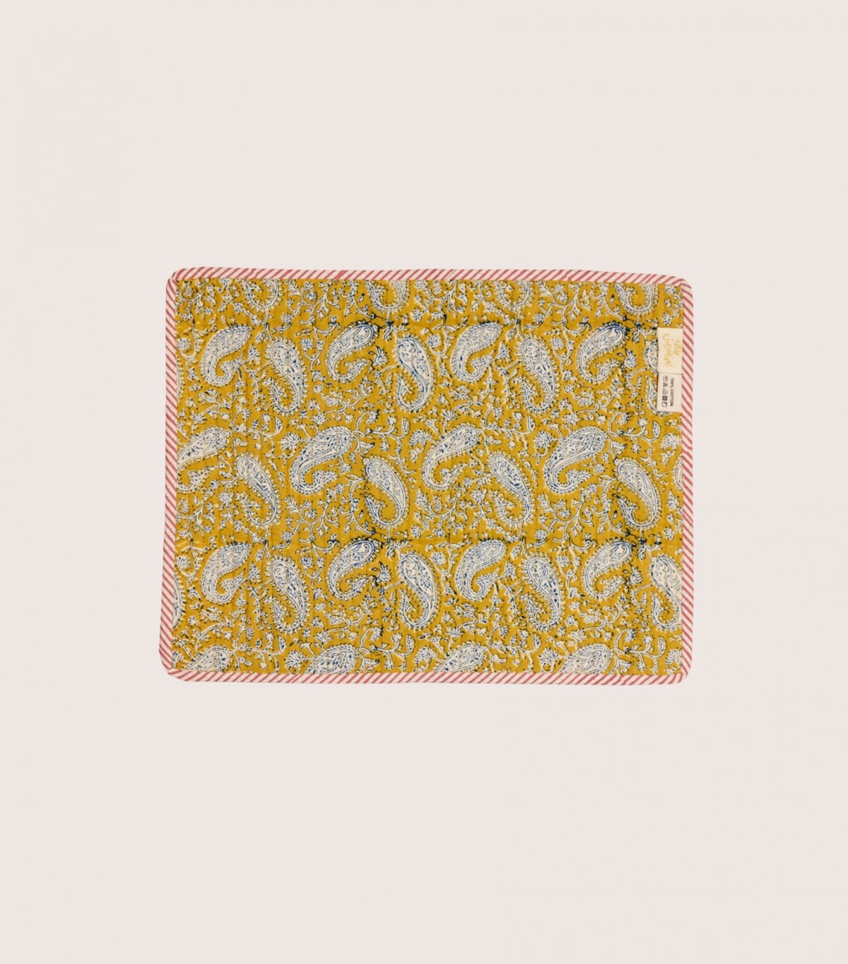 Set de Table Matelassé Loni Jaune 35 x 45