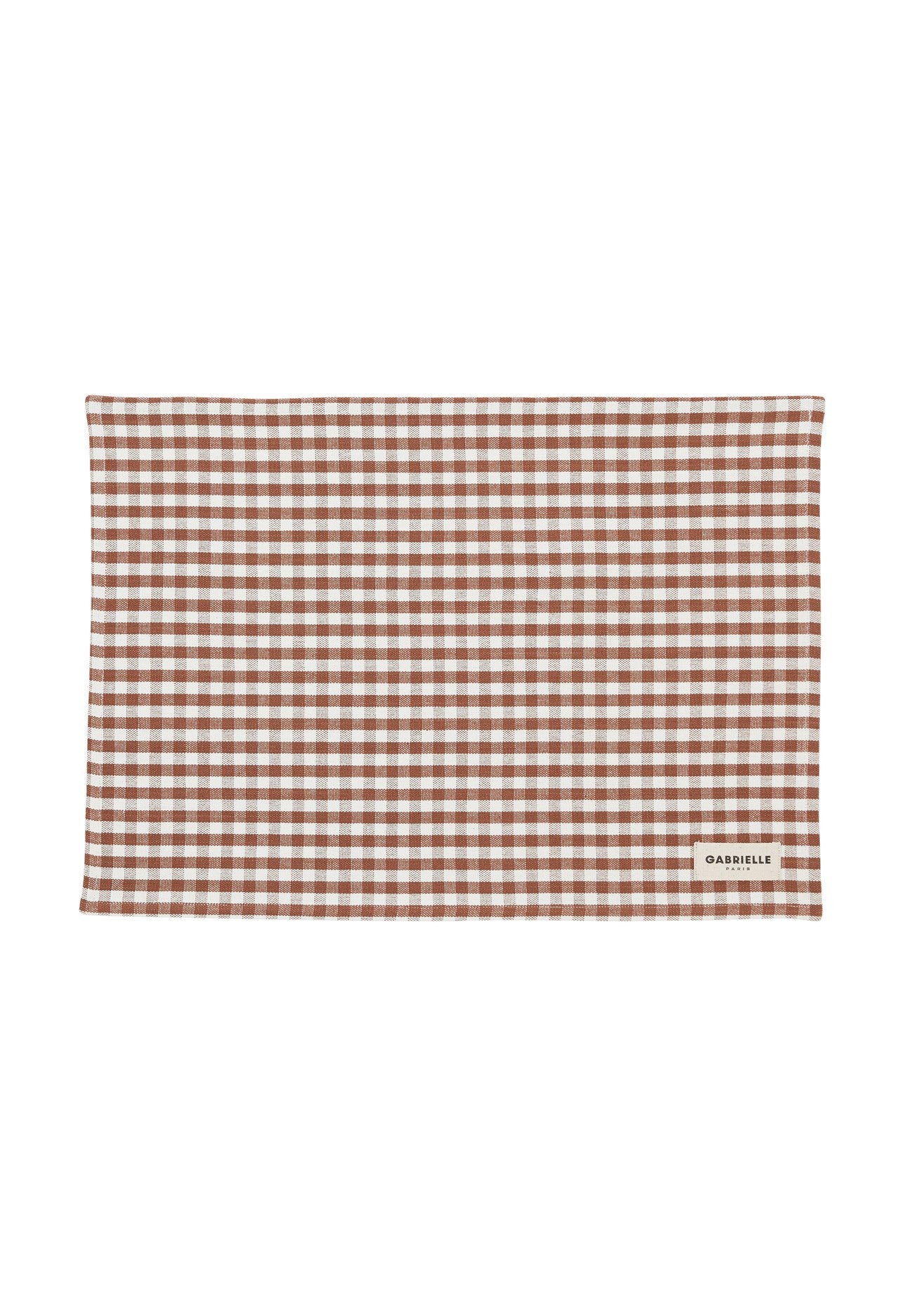 Set de Table en Coton Vichy Moka