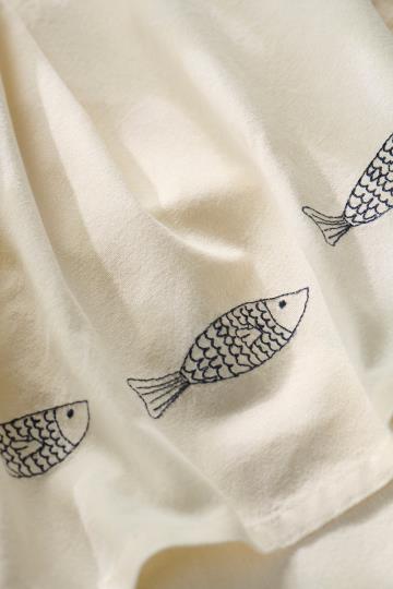 Torchon Atlantis - Poisson