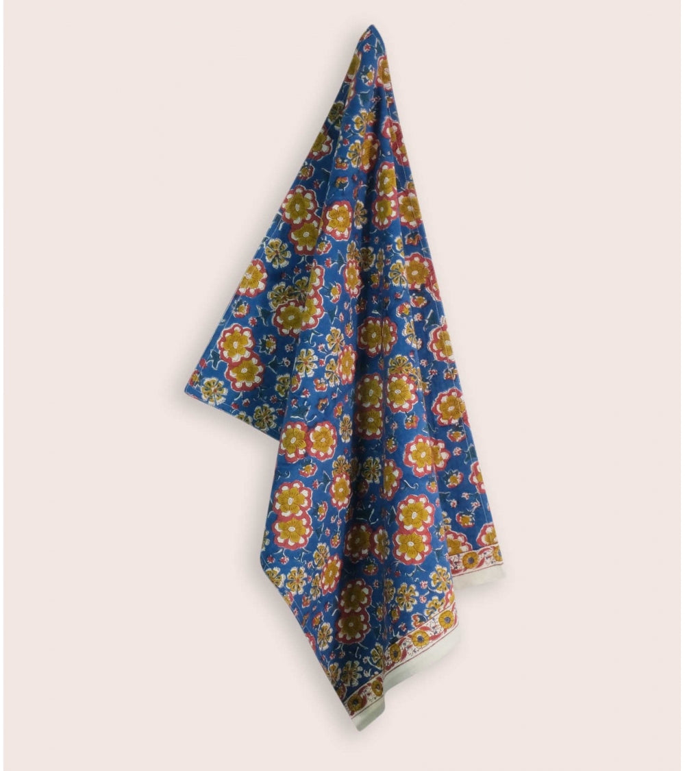 Torchon Cuisine Dalia Bleu 50 x 70