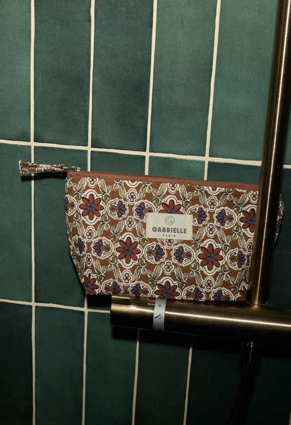 Trousse de Beauté en Coton Bijou Rubis