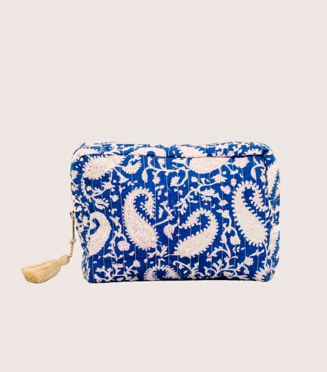 Trousse de Maquillage Paisley Bleu 20 x 15
