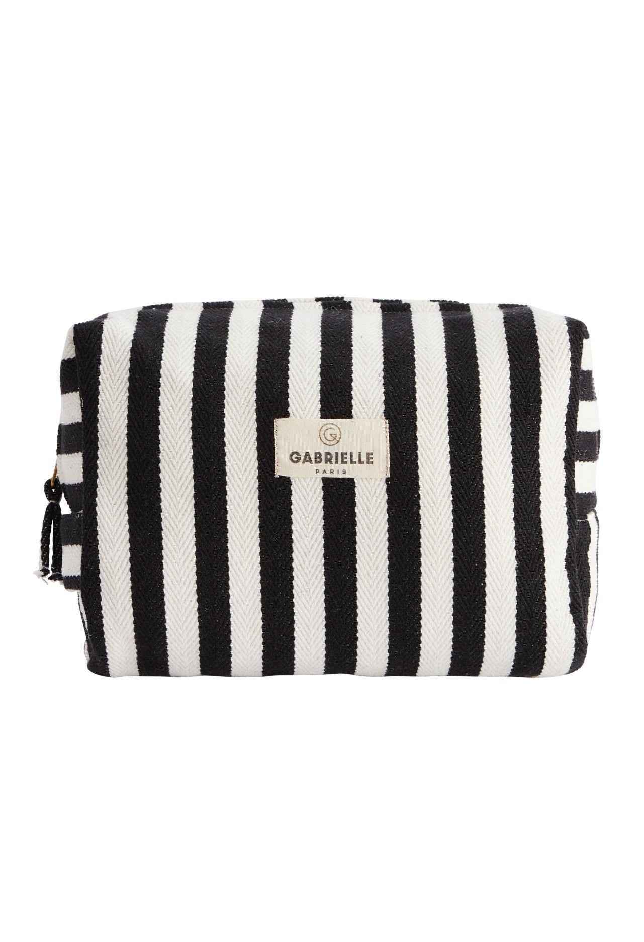 Trousse de Toilette Rayures Noires