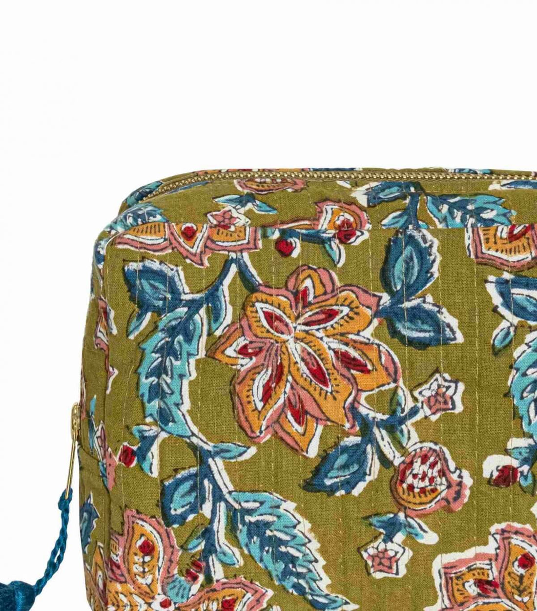 Trousse de Maquillage Rang Vert Kaki 15 x 10