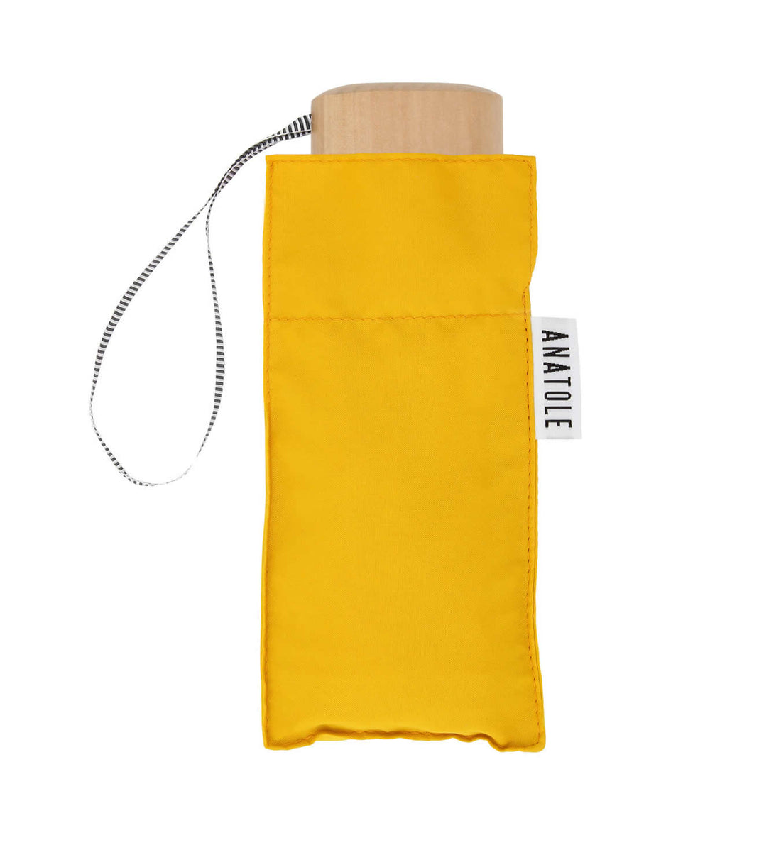 Mini parapluie anatole martin jaune solide léger et ultra compact