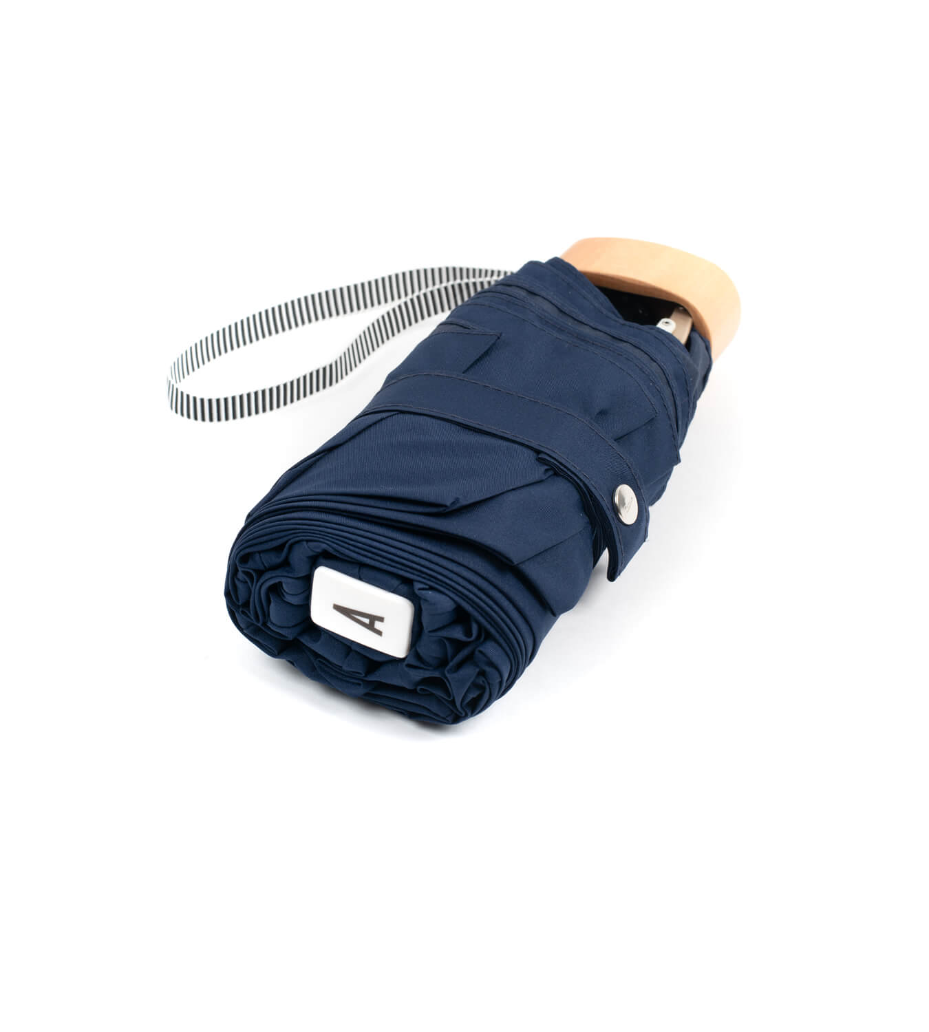 Mini parapluie anatole colette bleu nuit solide léger et ultra compact