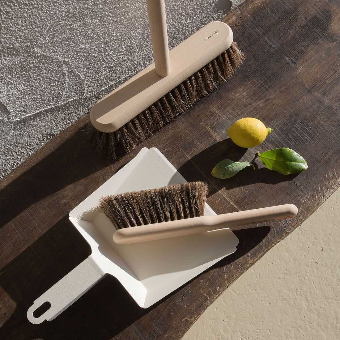 Balai Craft Sans Manche en Hêtre