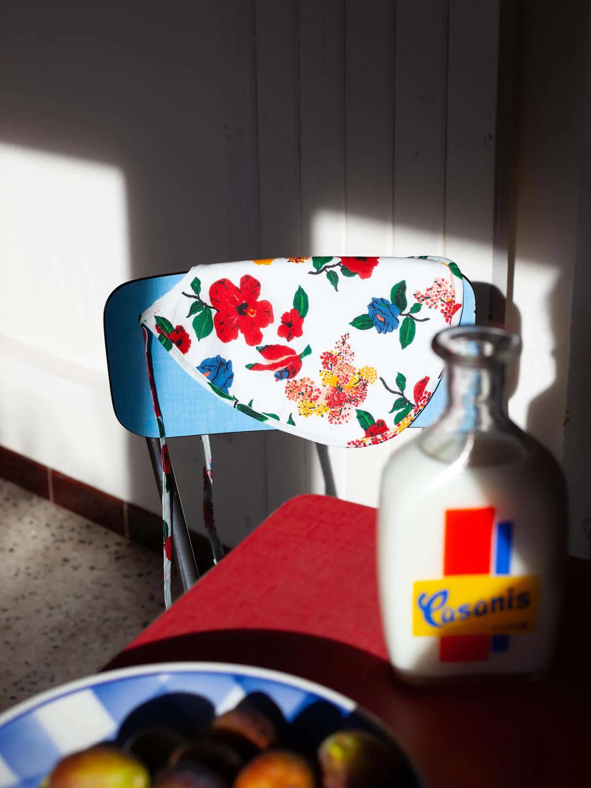 Bavoir en Coton Hibiscus