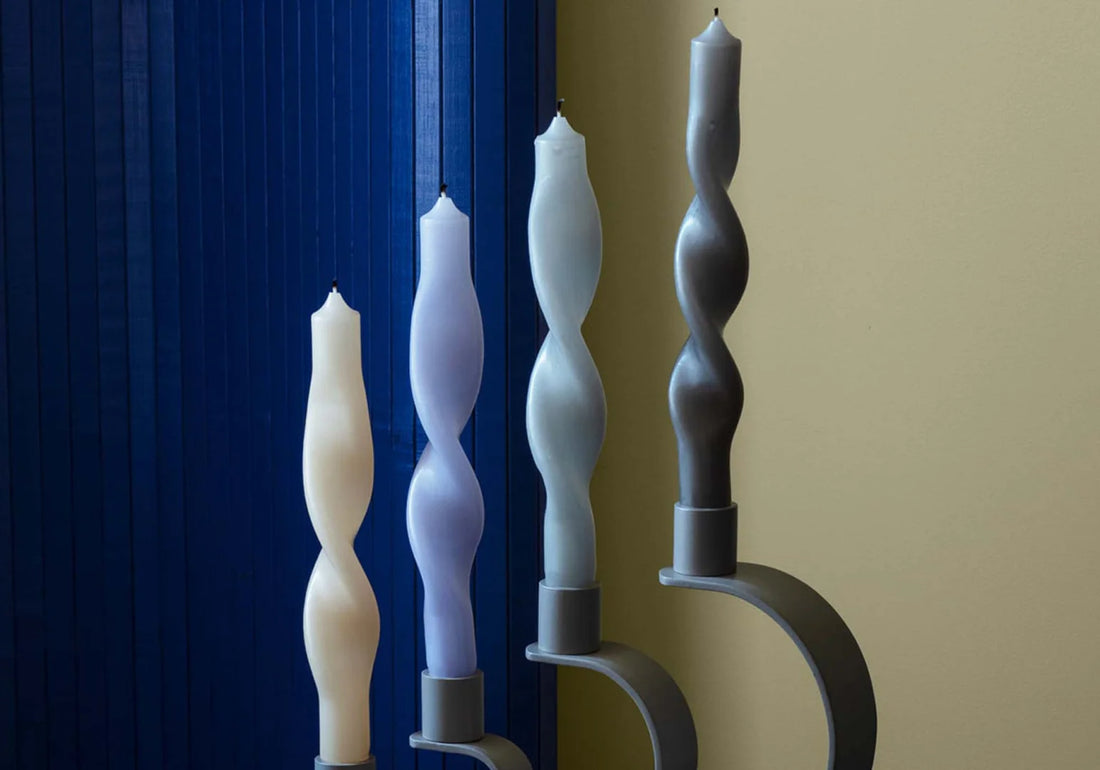 Bougies Torsadées Twist -Terracotta