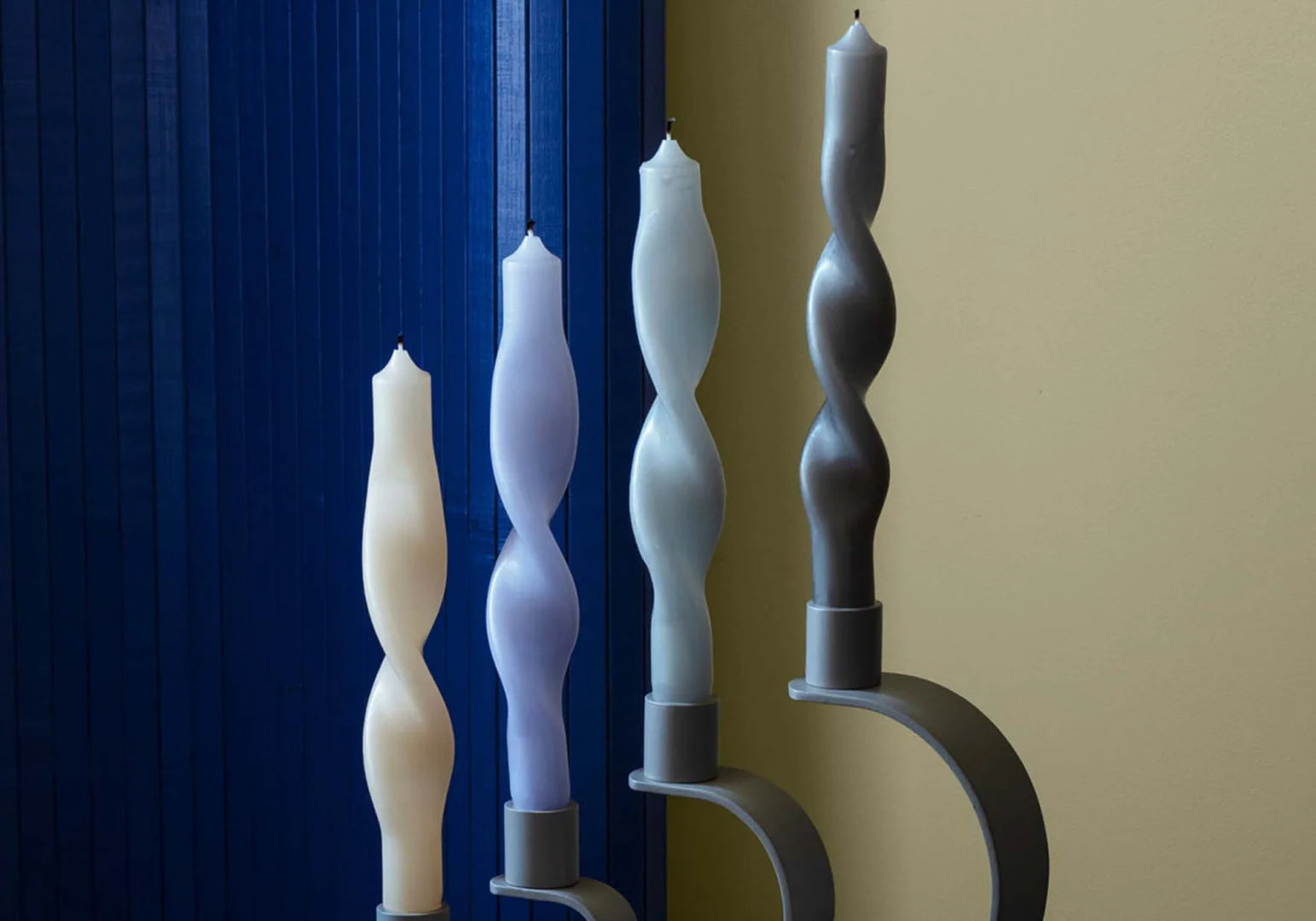 Bougies Torsadées Twist -Terracotta