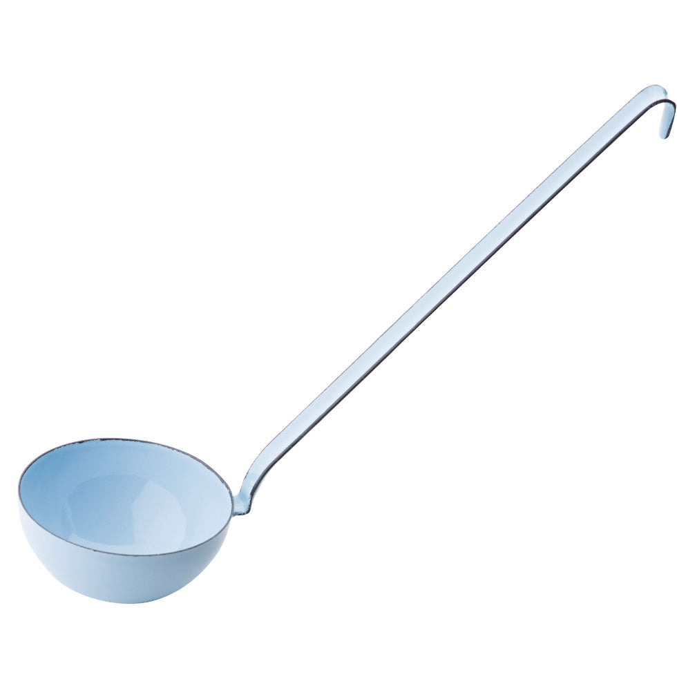 Louche en Email Bleue 9cm