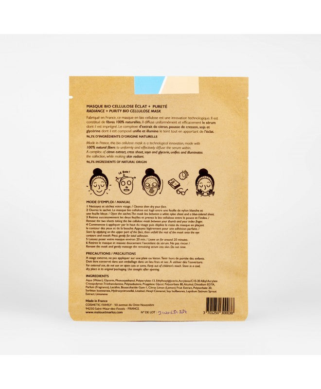 Masque Éclat et Pureté - Clair et Net