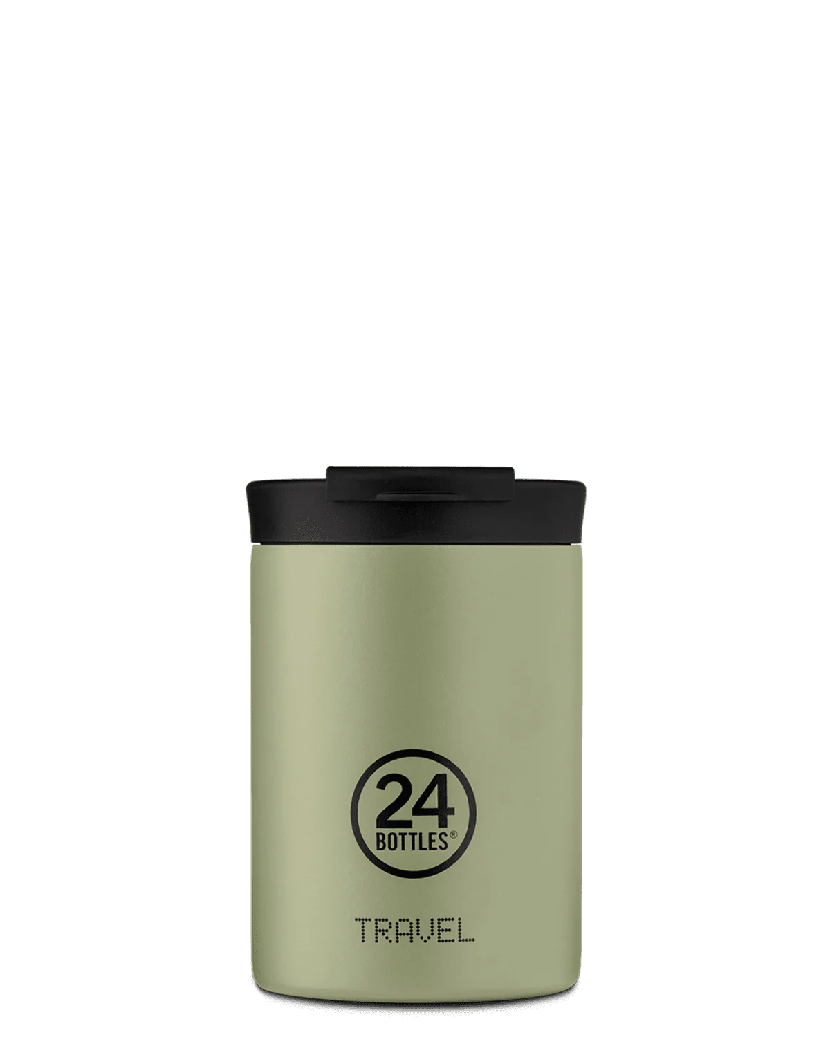 Mug Isotherme sage de la marque italienne 24 Bottles en acier inoxydable -  350ml