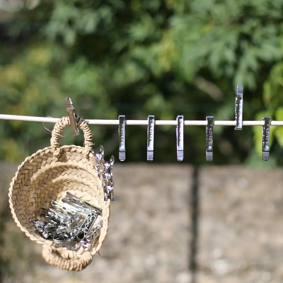 Pack 12 Pinces à Linge en Inox