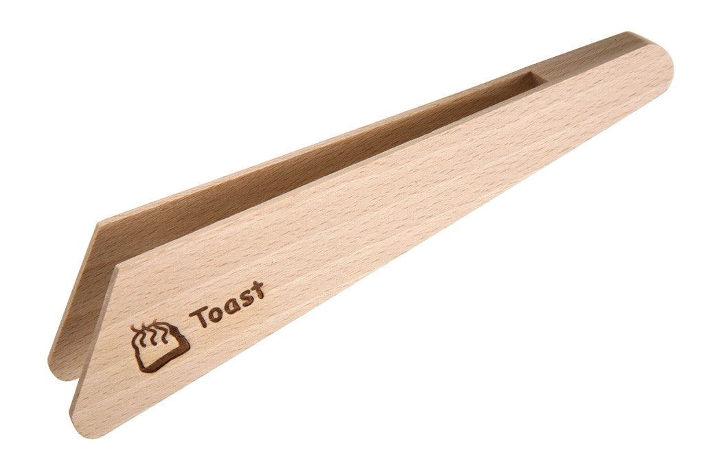 Pince à Toasts en Hêtre - 17 cm