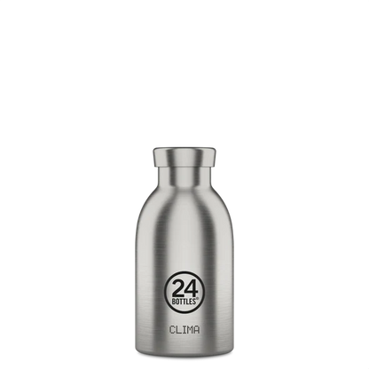 Gourde Clima Isotherme – Brushed Steel – 330ml