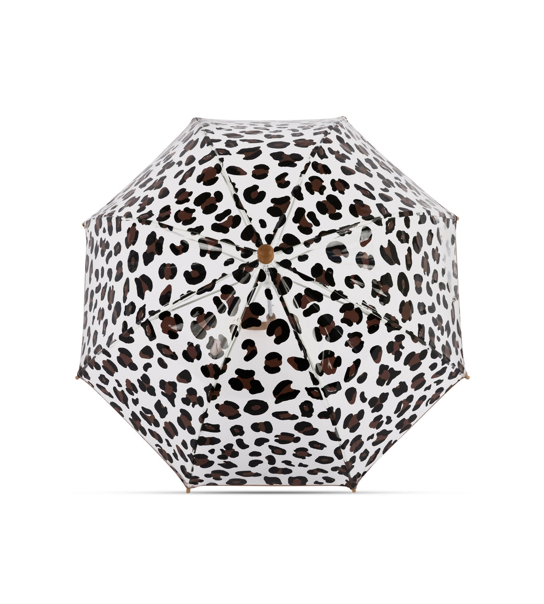 Parapluie Enfant - Kalambo - Transparent Cloche Motif Léopard