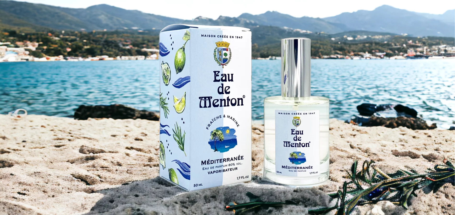 Eau de Menton Méditerranée - Vaporisateur 100ml