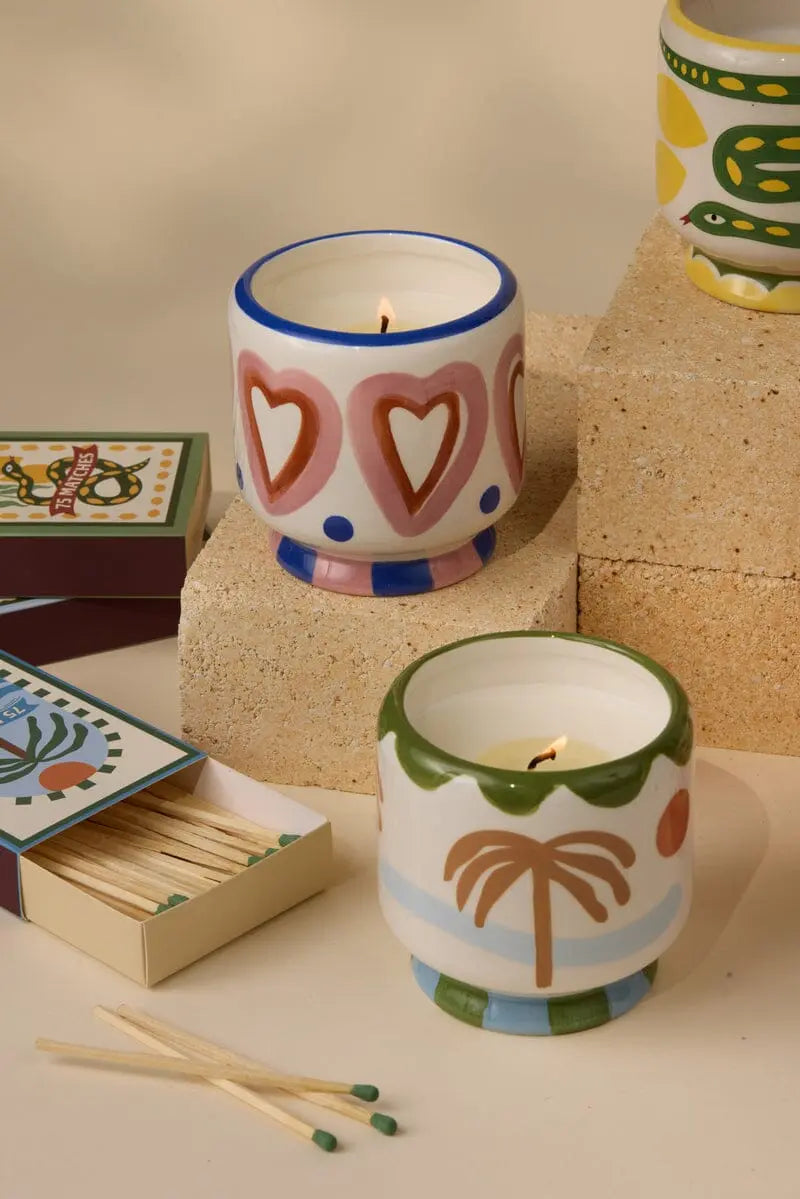 Bougie Parfumée - A Dopo - Vanille &amp; Bois de Rose
