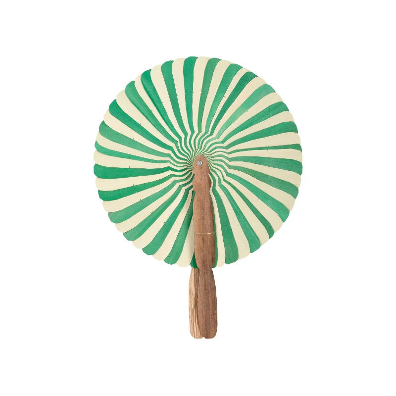 Eventail - Kep Naturel et Vert