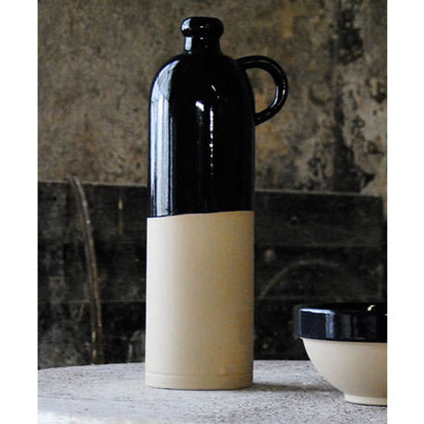 Grand Cruchon à Anse en Grès - Encre Bleu Nuit et Naturel - 1 L