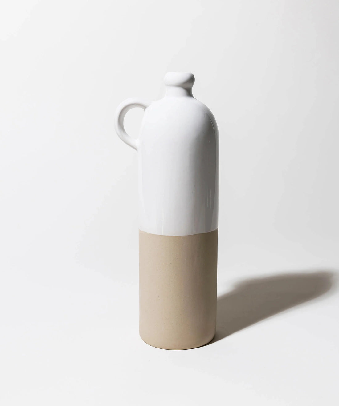 Grand Cruchon à Anse en Grès - Blanc et Naturel - 1 L