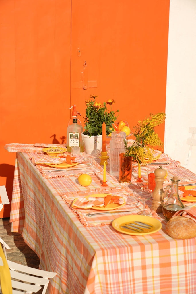 Nappe Delvaux Papaya - 170x360