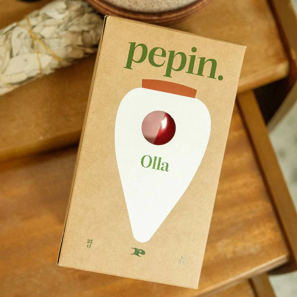 Réservoir à Eau Olla - Rayé Rose et Rouge - 25cl