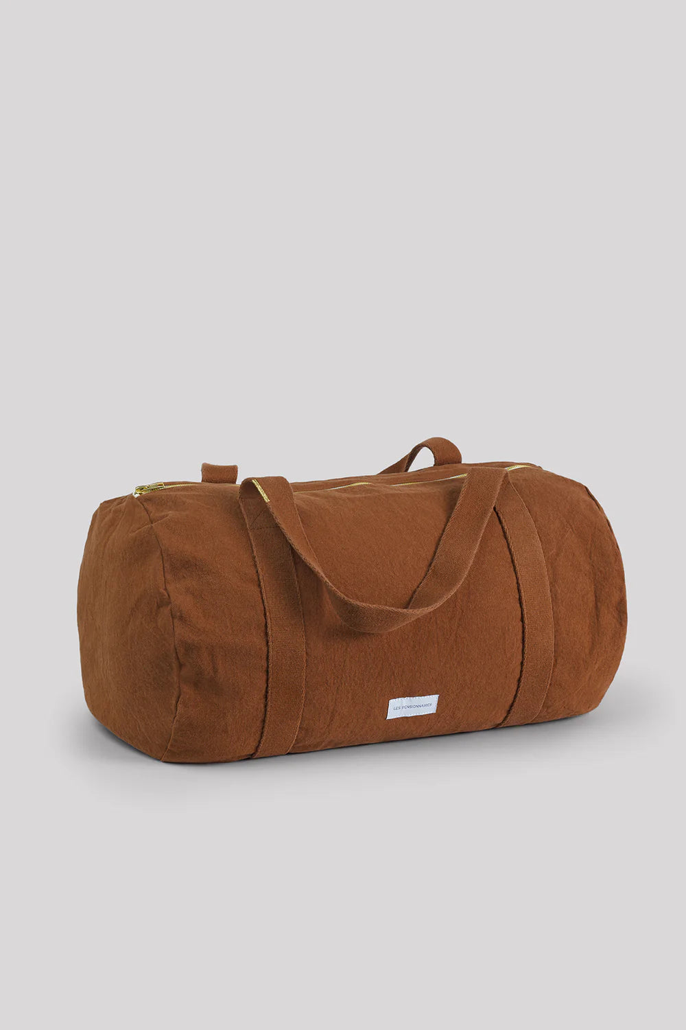 Sac Bowling en Coton Bio -  Marron Caramel