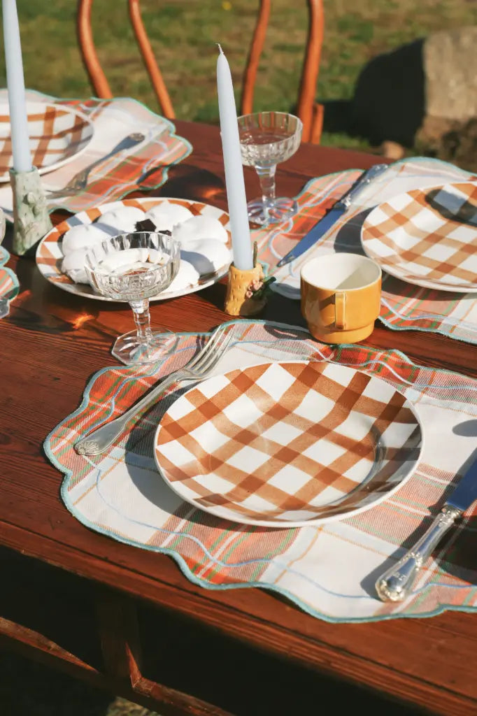 Sets de Table Highland Cappuccino - Lot de 2