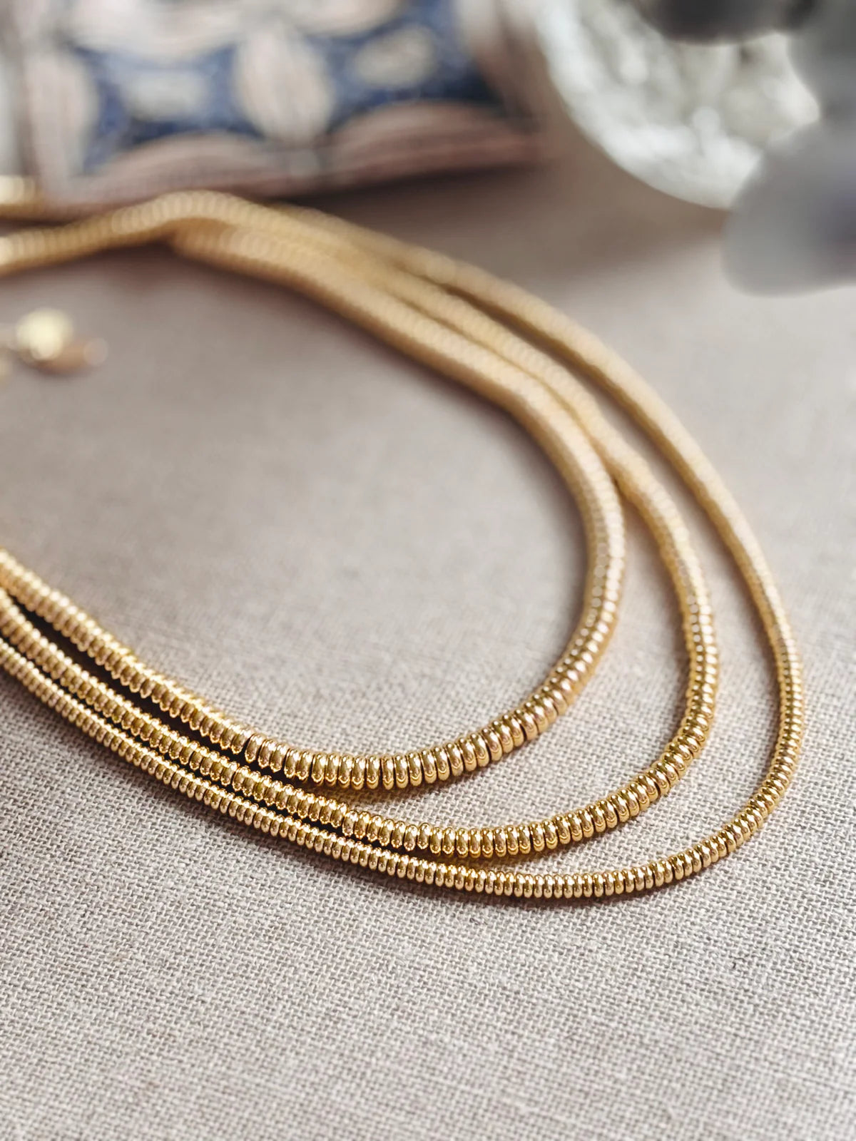 Collier Nairobi - Gold 6 mm