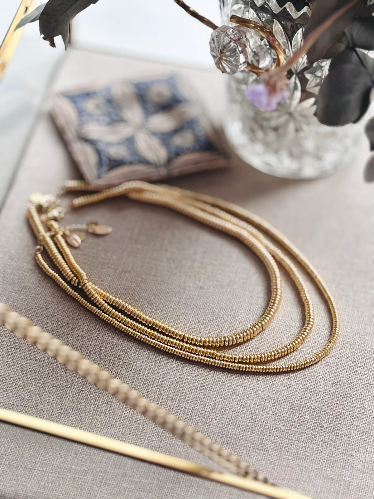 Collier Nairobi - Gold 6 mm