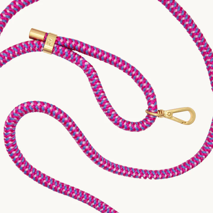 Cordon Tessa Multicolore - Fuchsia Violet