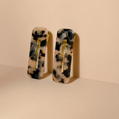 Lot de 2 Barrettes Écaille