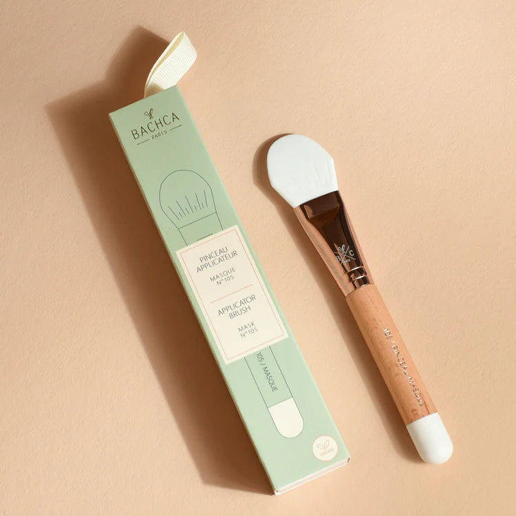Pinceau en Bois Naturel - Applicateur de Masque