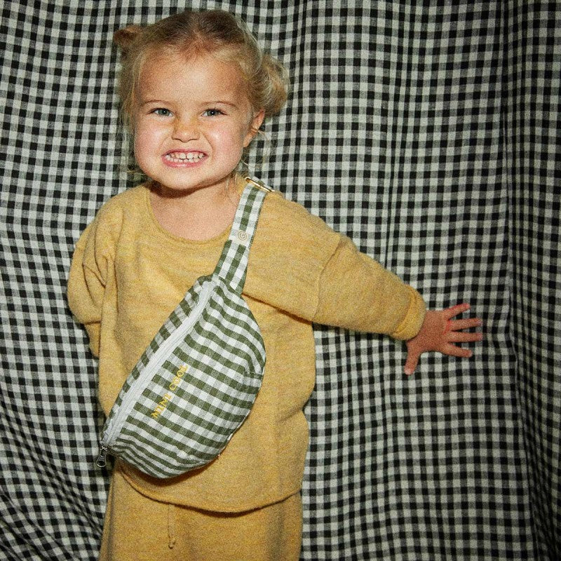 Banane Enfant Vichy Kaki