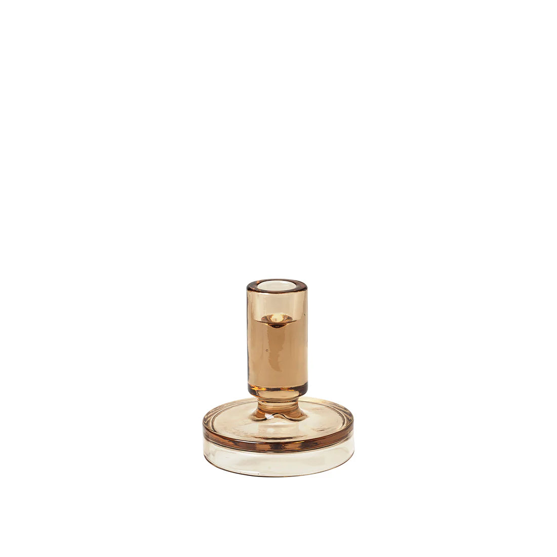Bougeoir Petra Ø10 x H11 cm - Indian Tan