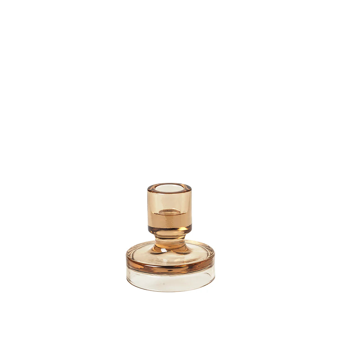 Bougeoir Petra Ø8 x H8cm - Indian Tan