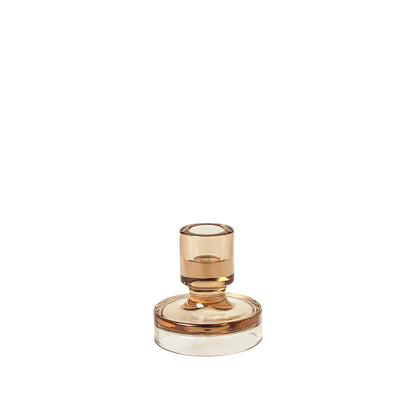Bougeoir Petra Ø8 x H8cm - Indian Tan