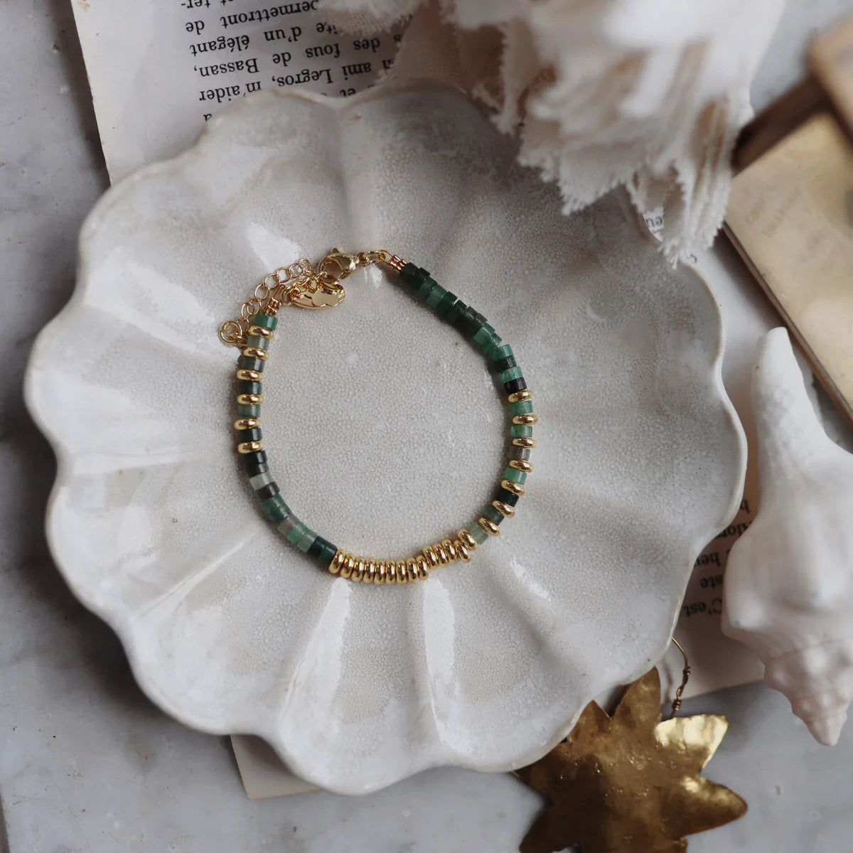 Bracelet Nairobi - Aventurine Vert