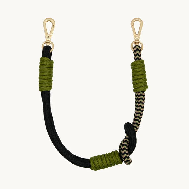 Bracelet Petit Tessa - Noir-Kaki