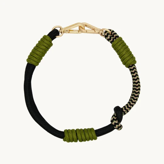 Bracelet Petit Tessa - Noir-Kaki