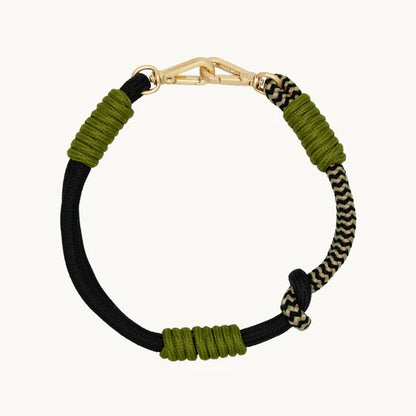 Bracelet Petit Tessa - Noir-Kaki