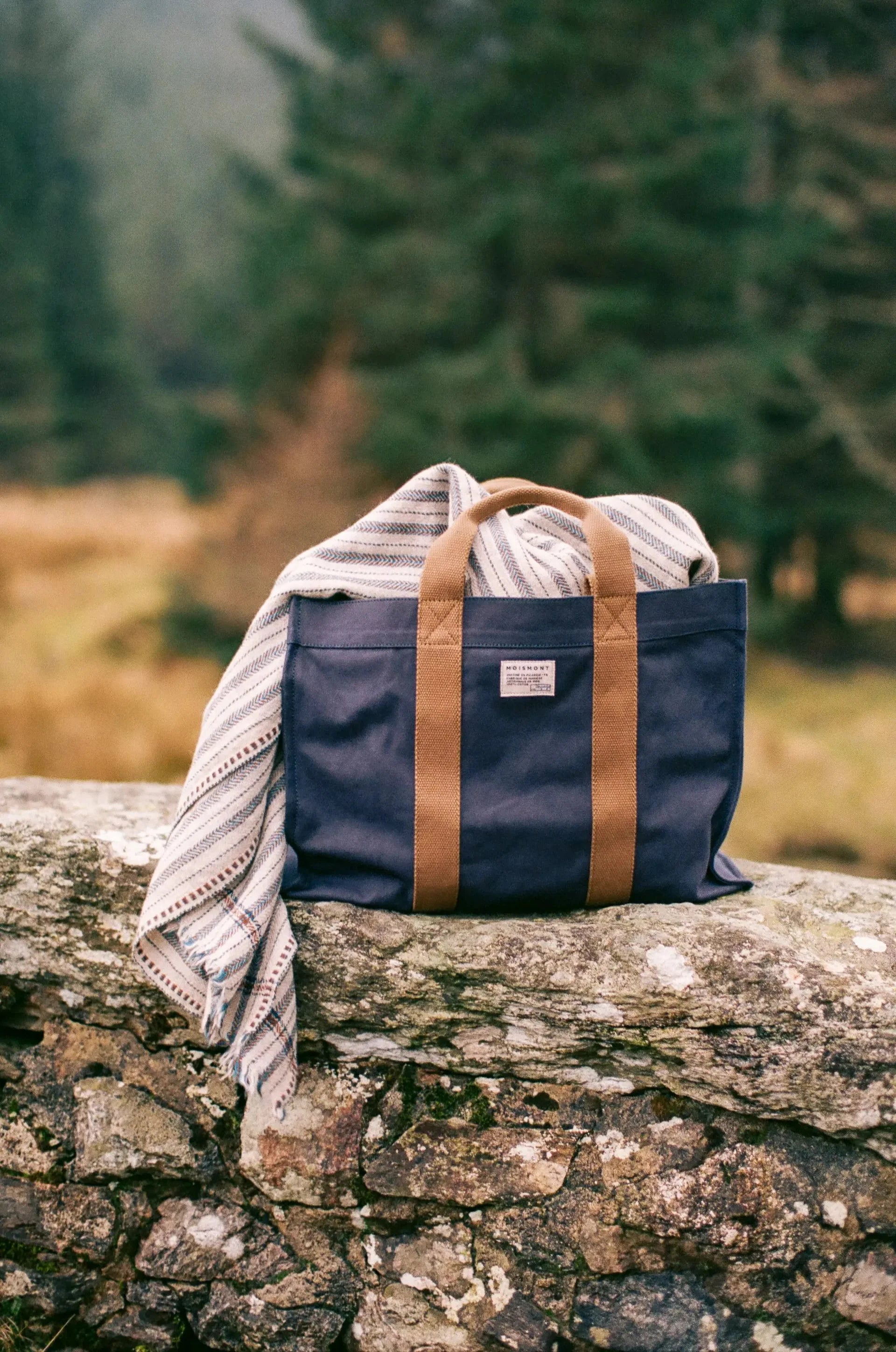 Cabas N°46 Canva Navy Blue