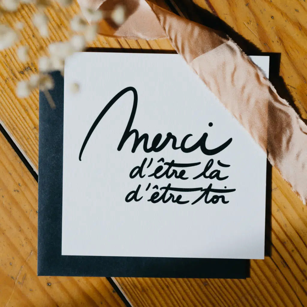 Carte Mantra - Merci d&
