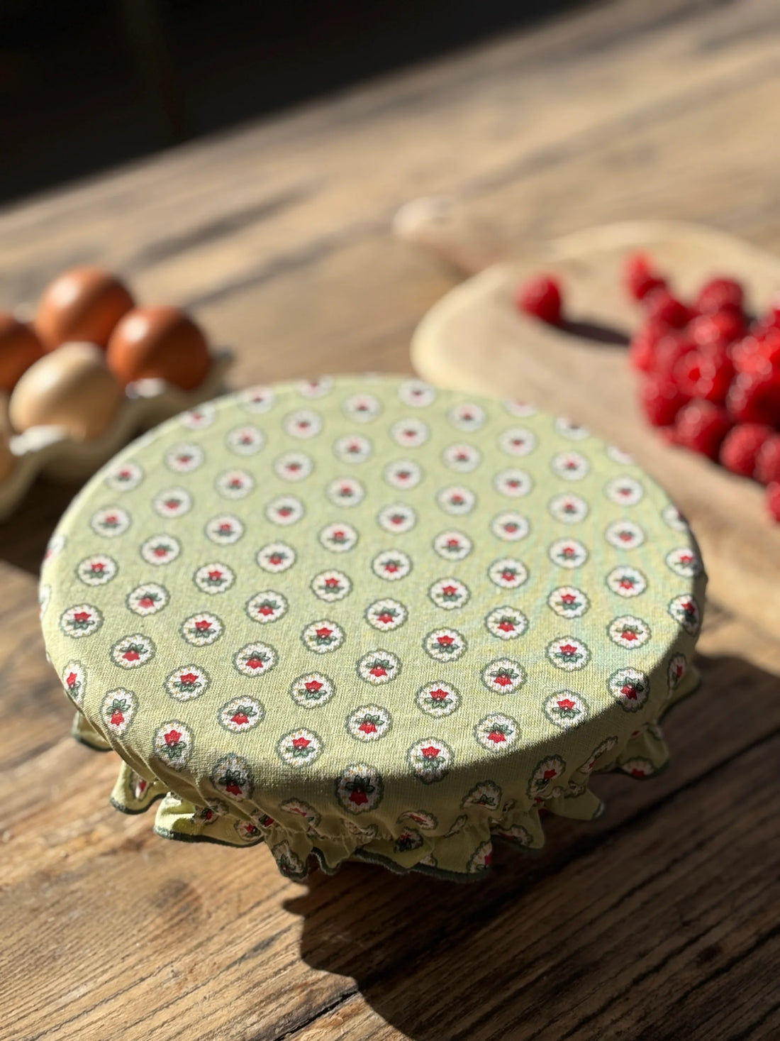 Set de 4 Charlottes Couvre-Plat - Figuerolles Tilleul