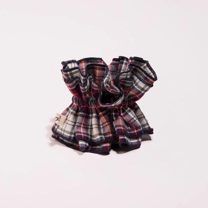 Maxi Chouchou Tartan Rouge