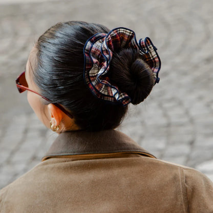 Maxi Chouchou Tartan Rouge