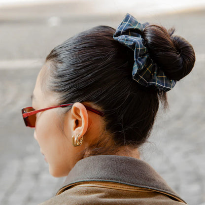 Grand Chouchou Tartan Vert