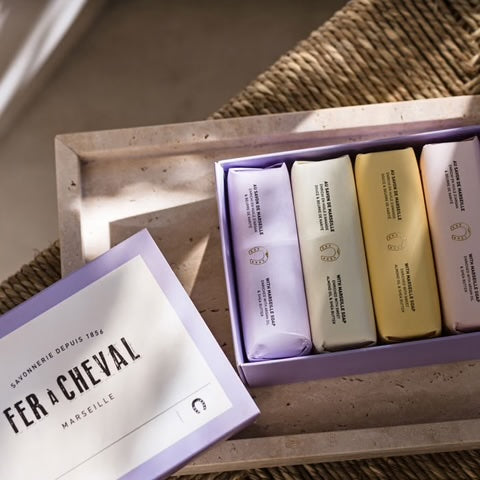 Coffret 4 Savons Doux Parfumés